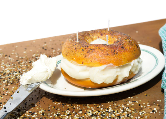 Bagel Candle