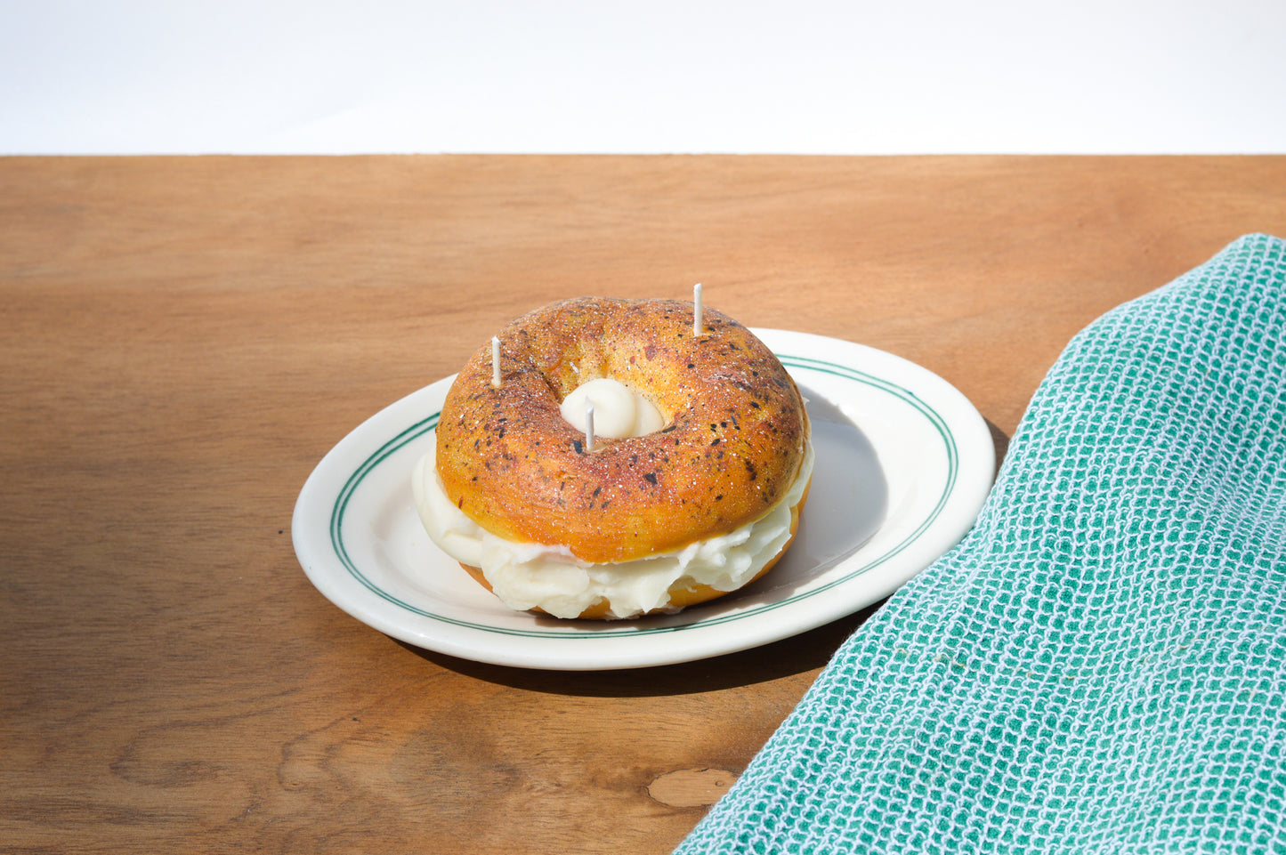 Bagel Candle