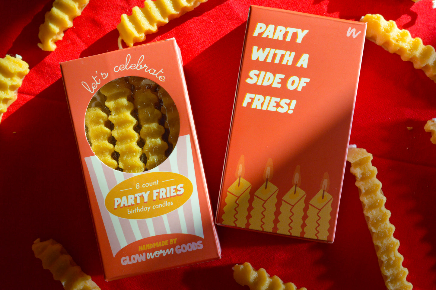 French Fry Birthday Candles