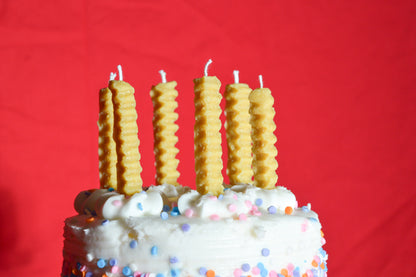 French Fry Birthday Candles