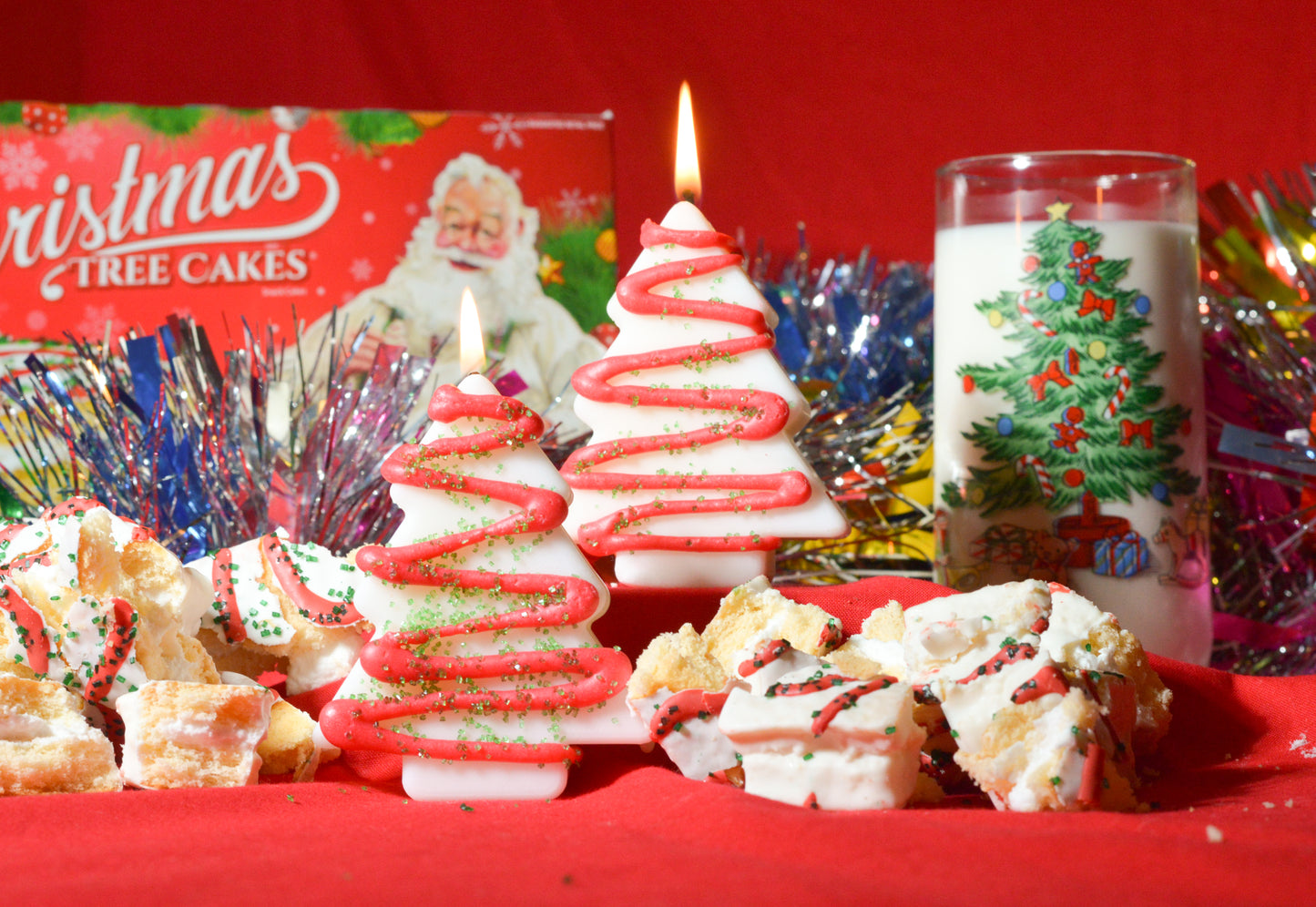 The Little Deborah Christmas Tree Candle